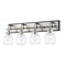 Z-Lite Kraken 4 Light Vanity 466-4V-MB-BN - alternate 1
